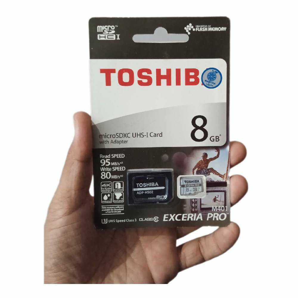 کارت حافظه (رم) 8 گیگ میکرو توشیبا با خشاب مدل M401
